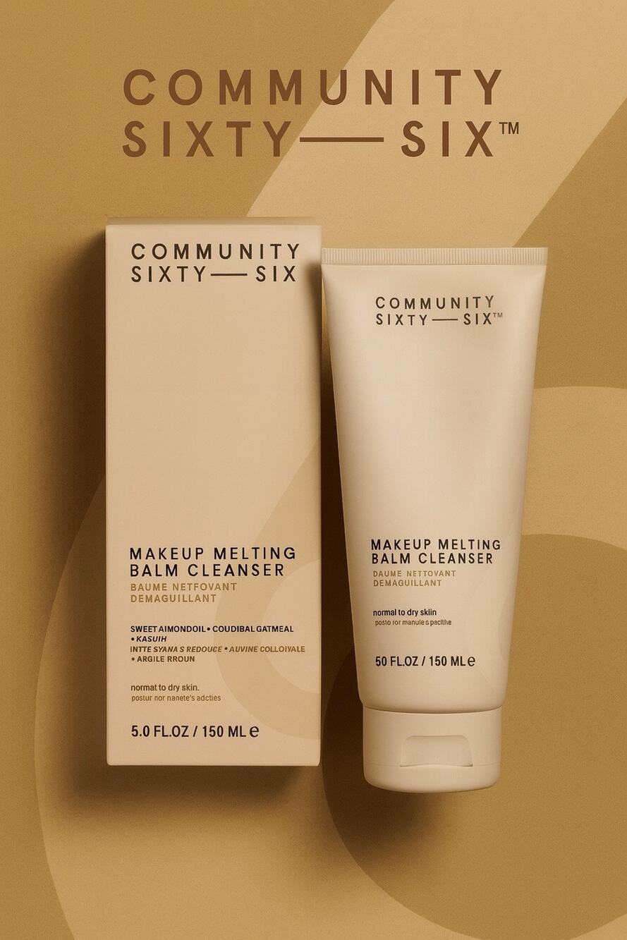 Community Sixty-Six - Makeup Melting Balm Cleanser - 5 fl oz/ 150 mL